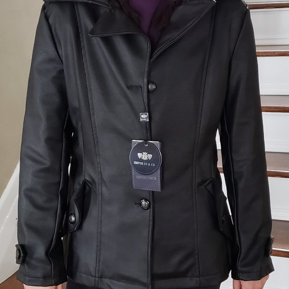 Women's Black Jacket - Picture 1 of 10